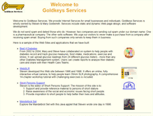 Tablet Screenshot of goldkeys.com